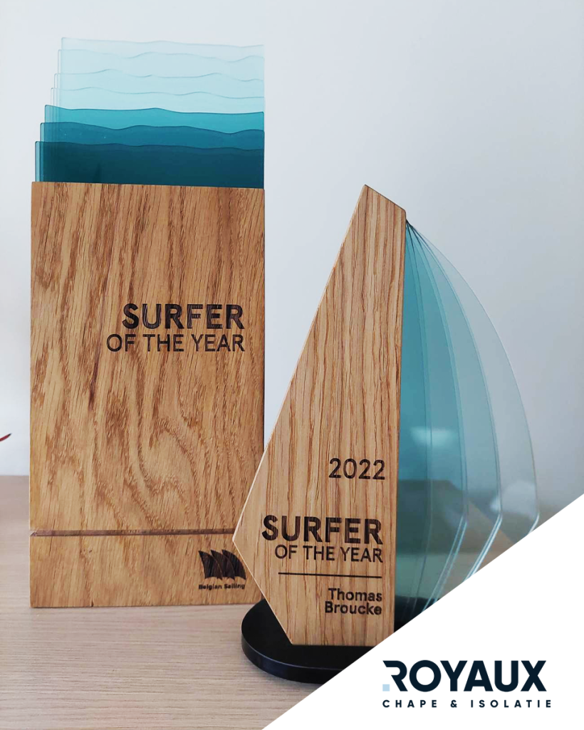 Thomas Broucke is verkozen tot Surfer van het jaar